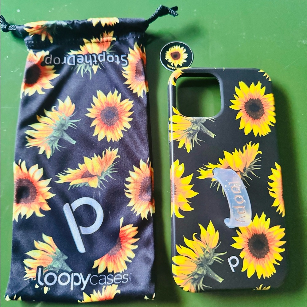 Loopy - Limited Edition - iPhone 12/12 Pro
(6.1" Screen) - Sunflower | Righty